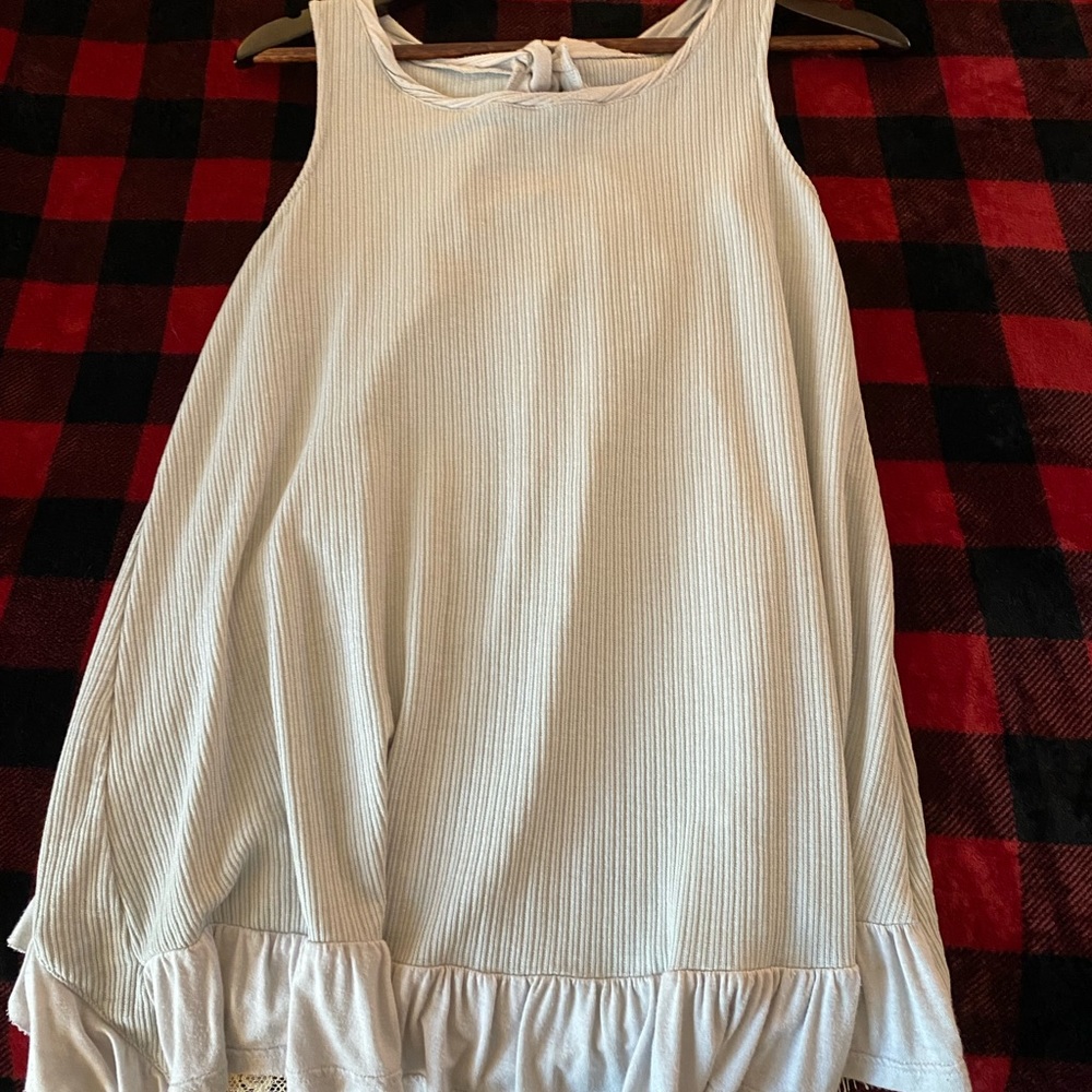 Tank top with back detail